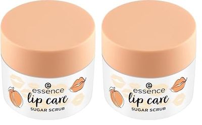 Essence Cosmetics EXFOLIANTE DE AZÚCAR lip care, hidratar/humectar, regenerar, cuidado, 9g (Paquete de 2)