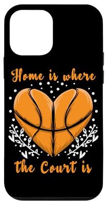 Hoops Baller Sports Home è dove si gioca a basket Custodia per iPhone 12 mini