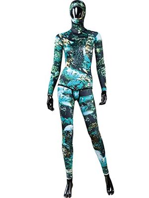 SALVIMAR Dames Sea Walker Lady 3,5 Onderwaterhengelpak, Camu, 3,5 mm M