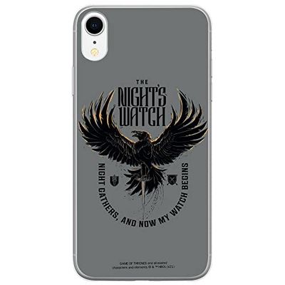 ERT GROUP mobiltelefonfodral för Apple Iphone XR originalt och officiellt licensierat Game od Thrones mönster Game of Thrones 003, fodral tillverkad av TPU-plast