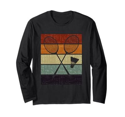 Divertente volano da uomo, donna, bambini, giocatori di badminton Maglia a Manica