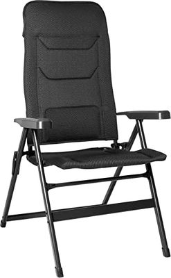 BRUNNER 0404065N.C69L Chaise de Camping Ergonomique avec Dossier rembourré et inclinable, Anthracite