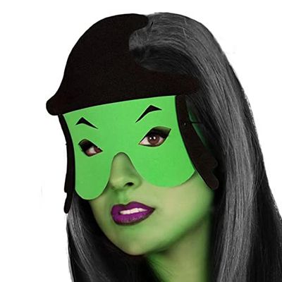 Atosa Masker van EVA-kunststof, groen, 20,5 x 19, meerkleurig (97485)