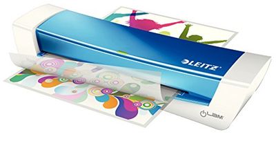 LEITZ iLAM Home Office A4 - 2 rulli - Blu metallizzato - 73680036