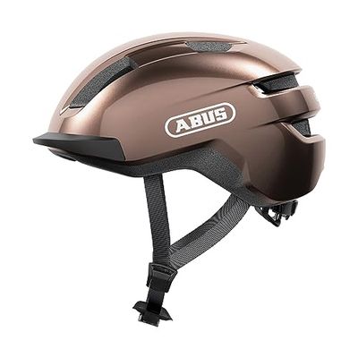 ABUS Cykelhjälm PURL-Y - Lämplig För E-Cyklar Och S-Pedelecs - Snygg Nta Skyddshjälm För Vuxna Och Tonåringar - Brun, Storlek M