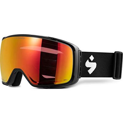 Sweet Protection Instellar Reflect BLI (Low Bridge) Goggles, RIG Topaz+RIG L amethist/mat zwart/zwart, één maat