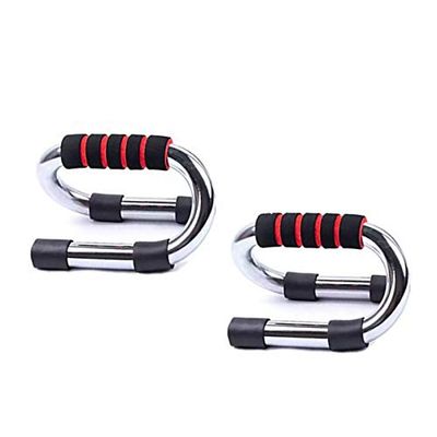 FFitness Push Up Stand Bars Unisex Volwassenen, Blauw, Eenheidsmaat