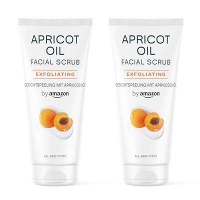 by Amazon Gommage pour le visage à l'abricot, 2 x 100ml