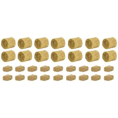 Faller 181286 14 balle di fieno rotonde e 18 balle di fieno quadrate Modello pronto, già assemblato