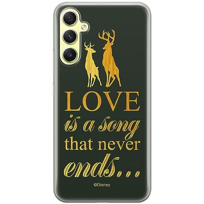 ERT GROUP mobile phone case for Samsung A34 5G original and officially Licensed Disney pattern Bambi 010 optimally adapted to the shape of the mobile phone, case made of TPU