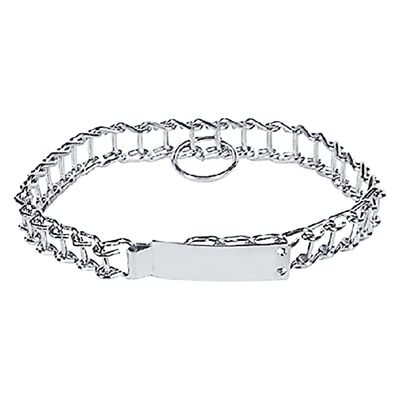 Collier pour chien en fer nickelé Art. 91 Moyen