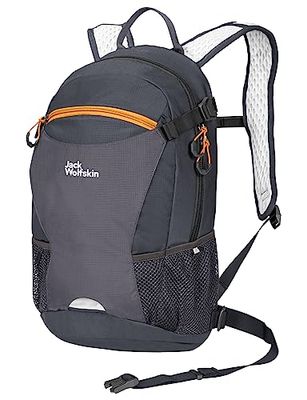 Jack Wolfskin Unisex Adult Velocity 12 Bike Backpack, Ebony, One Size