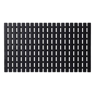 Sealskin Nora - Tappetino antiscivolo da bagno, 39 x 69 cm, colore: Nero