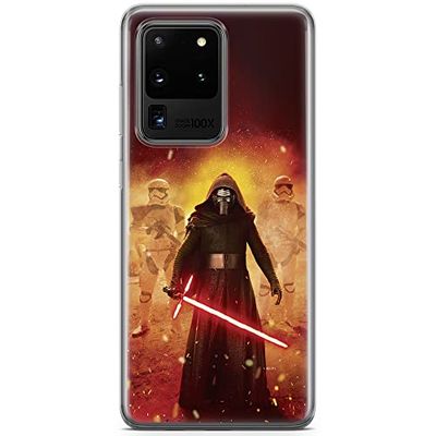 ERT GROUP Telefoonhoes voor Samsung S20 Ultra Original en officieel gelicentieerd Star Wars-patroon Kylo Ren 001 optimaal aangepast aan de vorm van de mobiele telefoon, hoes van TPU