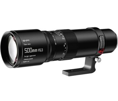 TTArtisan Teleobiettivo 500 mm F6.3 con corpo in metallo compatibile con Sony E Mount (full frame) - nero