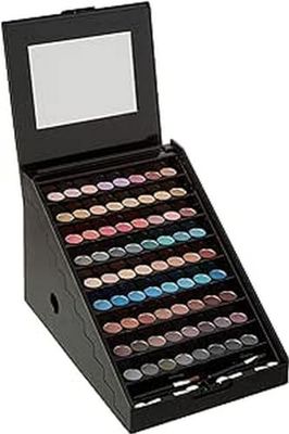 Paleta de maquillaje para mujer | 130 piezas: rubor, sombra de ojos, lápiz labial | Estuche de almacenamiento | Organizador | Caja de regalo de belleza Idea | PYRAMIDE de Gloss!