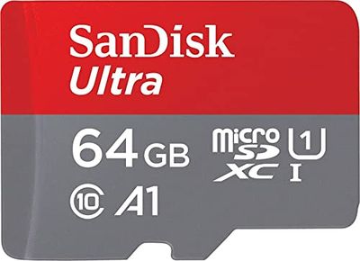 SanDisk 64GB Ultra microSDXC 140MB/s+SD Adapter