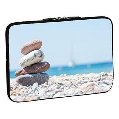 Pedea Design Tablet Case Sleeve for up to 10.1 inch, Stacked Stones