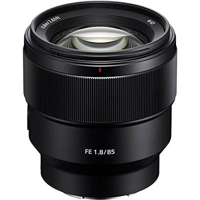 Sony SEL85F18 85 mm F/1,8-22 Lente de câmara fixa de teleobjetiva média, cor preta