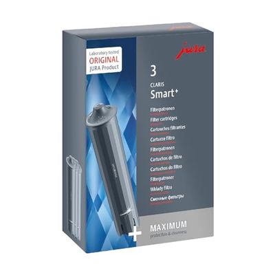 Jura 24233 Claris Smart+ filterpatroon set van 3 grijs