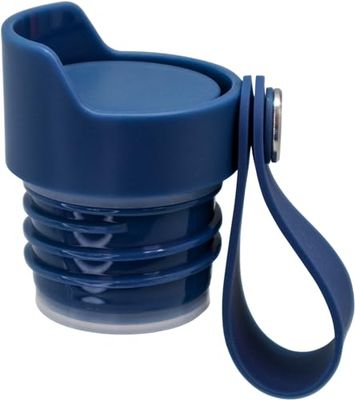 NERTHUS Navy click & drink lock, kompatibel med alla Sportflaskor
