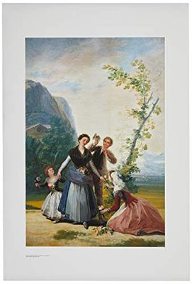 Official Reproduction of the Prado Museum "The Vases or The Spring"
