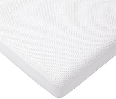 Easy Dort | Protège Matelas, alèse | Couffin, Berceau Bébé | Imperméable & Respirant | Blanc | Certifié Oeko-Tex | Fabriqué en Europe (Maille 3D - 1 Protège Matelas, 40x80)
