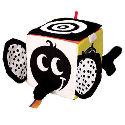 ManhattanToy 217510 Wimmer-Ferguson Cubo de aprendizaje multisensorial suave juguete de actividad para bebé , color/modelo surtido