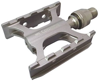 MKS Compacto Ezy removível City Pedais, unissexo, metálico, One Pair