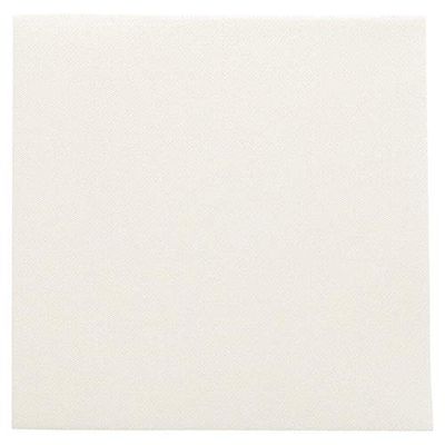 Garcia de Pou Dry Cotton Airlaid Napkins 60 Gsm in Box, 40 x 40 cm, Paper, Ivory, 30 x 30 x 30 cm