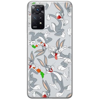 ERT GROUP mobiltelefonfodral för Xiaomi REDMI NOTE 11 PRO 5G/ 11 PRO 4G/ 11 PRO Plus 5G originalt och officiellt licensierat Looney Tunes mönster Bugs 013, fodral tillverkad av TPU-plast