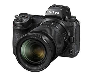 Nikon Kit fotocamera mirrorless Z6 II + Z 24-70 mm (24,5 megapixel, ISO ultra ampio, scatto continuo 14 fps, AF con rilevamento degli occhi, slot per schede doppie, video 4K Full HD) VOA060K001