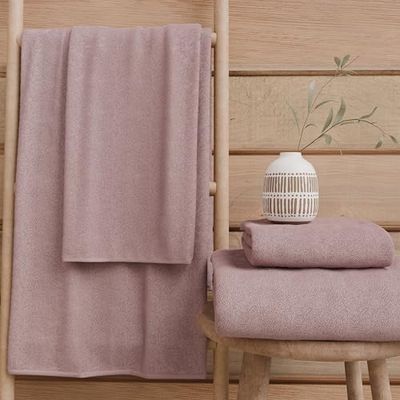 PETTI Artigiani Italiani - Asciugamani Bagno in 100% Spugna di Cotone, Set Asciugamani 3+3, 6 Pezzi 3 Asciugamani Viso e 3 Asciugamani Mani, Asciugamani Cipolla