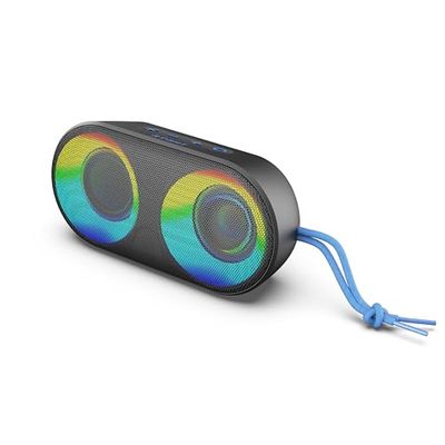 RYGHT - TOOGO M R481313 - trådlös utomhushögtalare med RGB LED - 7 timmars batteritid - svart