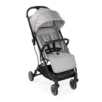 Chicco - Buggy Trolley Me - Opvouwbare Buggy met Trolley-functie - Compact - Verstelbare Rugleuning - Vanaf Geboorte tot 15 kg - Light Grey