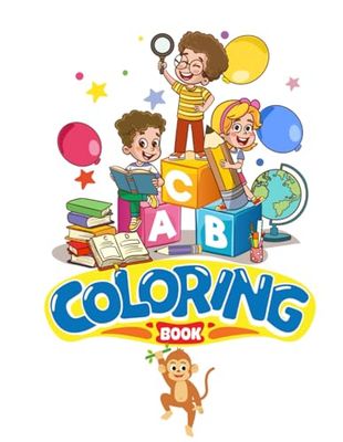 ABC Coloring Book: Learn and Color the Alphabet from A to Z