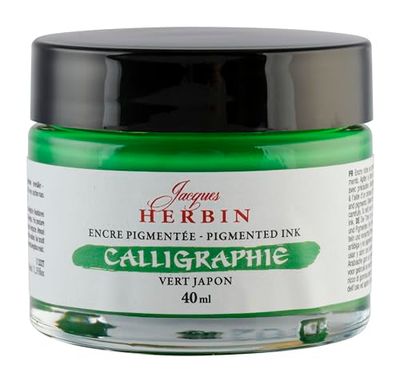 Jacques Herbin 11332T - Calligraphy ink - Japan green 40ml