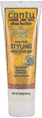 CANTU Natural Hair Styling Gel Stay Extreme Hold 8oz Tube 237 ml (Pack of 1)