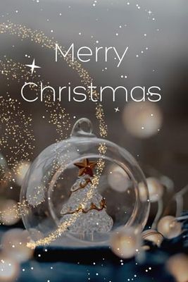 Merry Christmas | Gift for Christmas | Write your plans and events on this Christmas