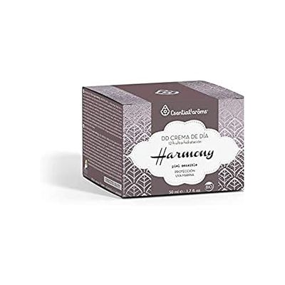 Harmony Sensitive Skin Organic Intelligent Day Cream - 12 Hours Moisturizer & Marine UVA Protection - ECO CERT (50 ml)