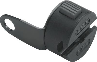 ABUS supporto quicksnap - supporto per lucchetti da bicicletta per il trasporto sicuro di lucchetti a cavo, nero
