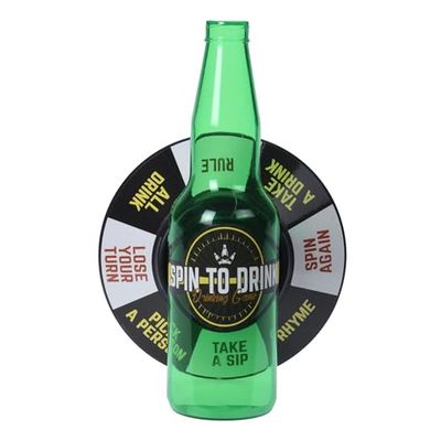 Drinkspel met draaibare fles, ideaal voor feestjes en sociale bijeenkomsten