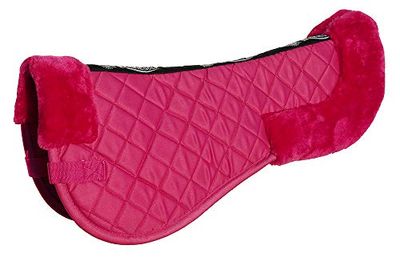 Rhinegold Comfort sadel Pad-Pony-Raspberry