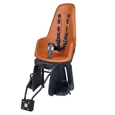BOBIKE 8012200019 - ONE MAXI-system IP&E-BD bakstol för cyklar med hjul från 26" till 29" med ramförankring eller bagagehållare i chokladbrun färg