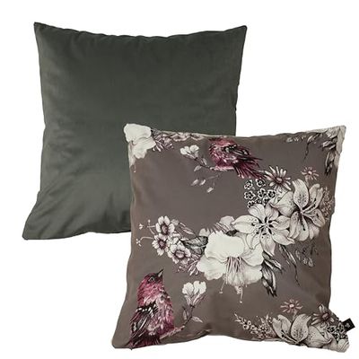 Chic Home Housse en Velours Nice Chic 45x45 cm