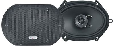 Excalibur X572 - Altavoz coaxial, Color Negro