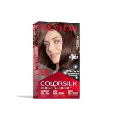 REVLON TINTE COLORSILK 33 DARK SOFT BROWN