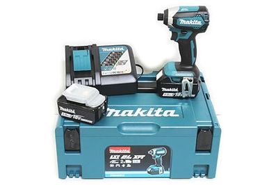 Makita DTD153RTJ- Atornillador de impacto inalámbrico cargador en Makpac, mit 2x Akku 5,0 Ah