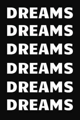 DREAMS: A Minimalist Lined Journal: Elegant Black Aesthetic Notebook | Notes, Ideas, and Reflections
