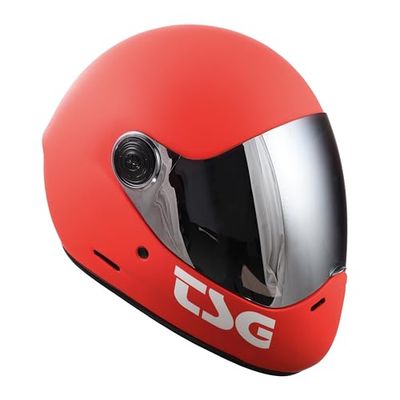 TSG Pass PRO, Casco Unisex-Adulto, Rosso, S